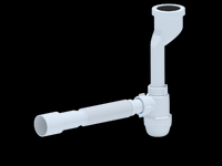 U1016 Сифон для писуара с трубой 32*40/50 АНИ Пласт