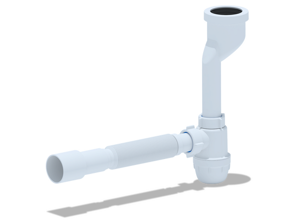 U1016 Сифон для писуара с трубой 32*40/50 АНИ Пласт
