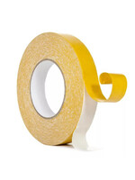 Скотч двусторонний 19*10м желтый