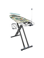 Гладильная доска "Валенсия 1" р-р123,5х46см (Метал.каркас, подст.под утюг/генерат,полка д/белья) НВ1*