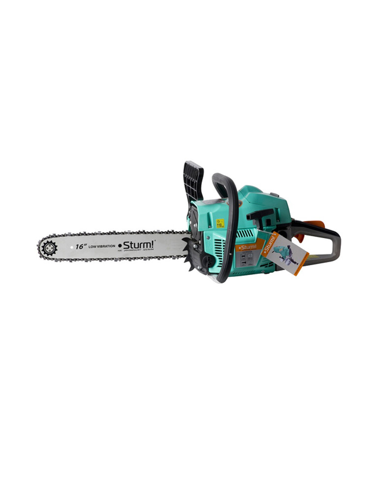 GC99372B Бензопила Sturm, 1,9 кВт, 400 мм, УСОВЕРШ. ЛЕГК.СТАРТ, ТОРМОЗ ЦЕПИ, шаг 3/8 дюйма