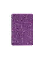 Коврик д/ванны 1 предм. ZALEL 55*85- сиреневый Турция