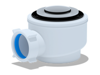 E410CL Cифон для душ. поддона АНИ Пласт 1 1/2 *50 хром, клик-клак