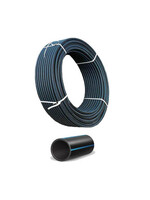 Труба  ПЭ100  PN10 SDR17 d.50*3,0мм (бухта 100 м)  SANTREK