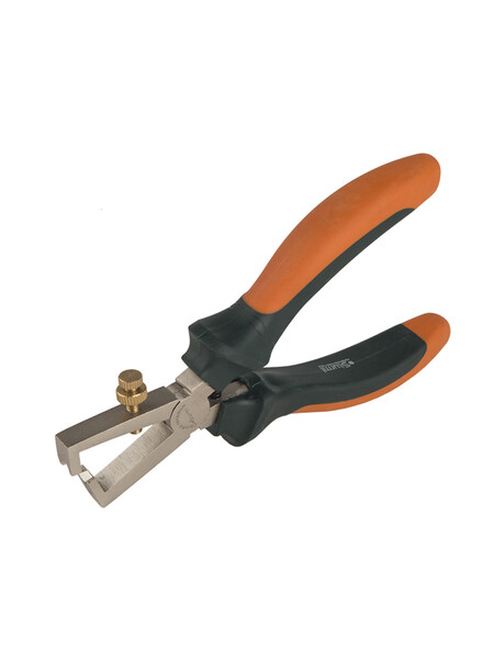 1020-01-4-WS Инструмент для снятия изоляции 150 мм, ДВУХКОМПОНЕНТНЫЕ РУКОЯТКИ, Sturm!