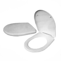 Сидение для унитаза "Уют", "Стиль", "Ресса" БЕЛОЕ г.Киров (81)