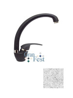 Смеситель Кухня GRANFEST ЭКО-М d=40 боковой (3323) ***** (серый)