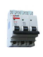 Автомат ЭКФ 3ф. 10А