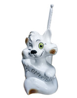 Подставка под ёрш (+ ершик) "Кот-хулиган" рыжий