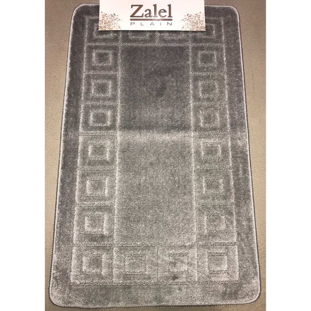 Коврик д/ванны 3 предм. ZALEL 60*100 серый Турция