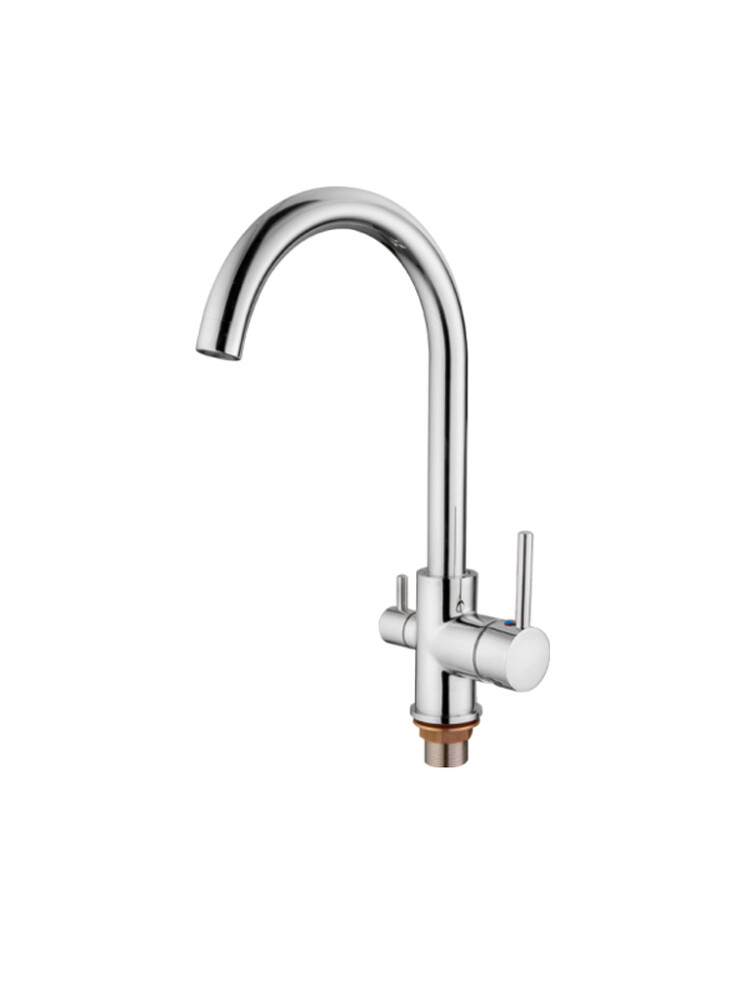  4255-3 Смеситель Кухня LEDEME с выходом для питьевой воды. d40   СНИЖЕНА ЦЕНА !!!