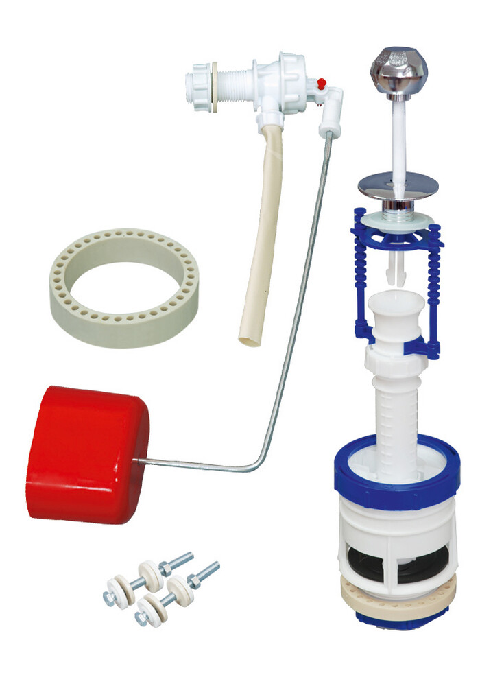 Арматура РБМ АС- 4.1М боковая подводка, Шток металлизированный, мембранный клапан