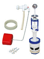 Арматура РБМ АС- 4.1М боковая подводка, Шток металлизированный, мембранный клапан