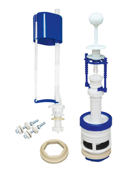 Арматура РБМ АС- 6.1 нижняя подводка, Шток белый, универсальный клапан