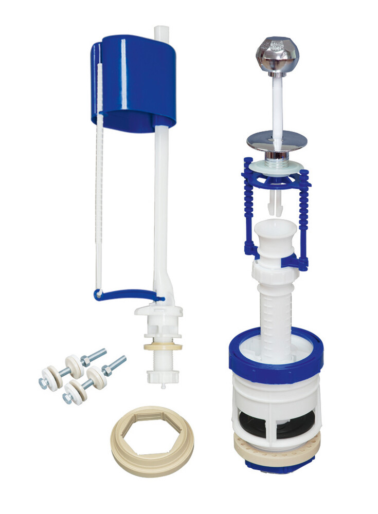 Арматура РБМ АС- 6.1М нижняя подводка, Шток металлизированный, универсальный клапан