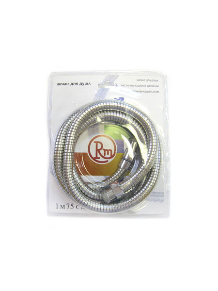 Шланг душевой имп/имп 1,75 м RM растягивающийся на блистере