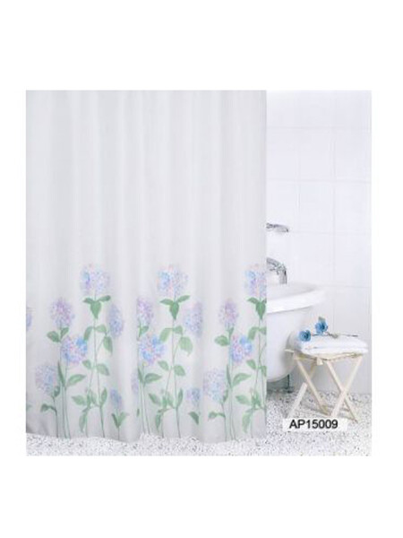 Штора для ванн BATH 180х200 Hydrangea (Гартензия) (ch15009) (47)