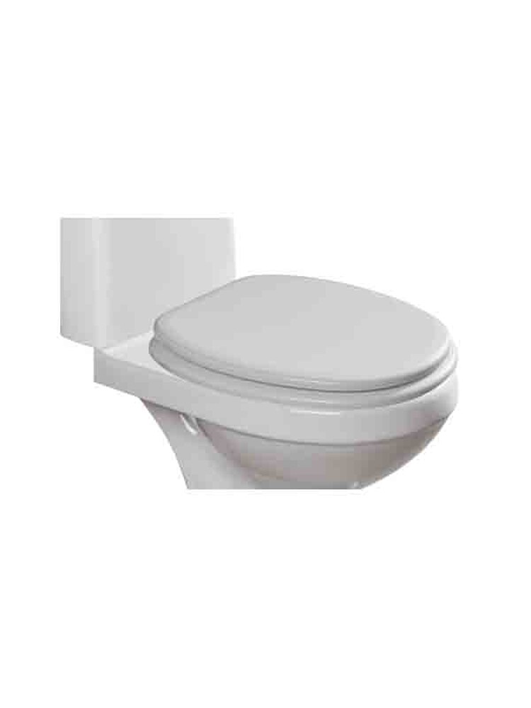 Сиденье д/унитаза МДФ ОРИО КД-01 белый глянец (377х432мм ,  межосевое 90-175мм)