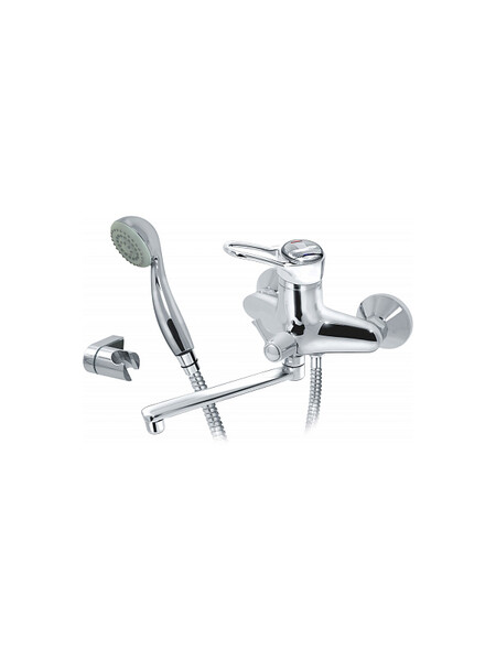 7025-963 Смеситель Ванна "ВАРИОН" керамич. переключ. короткий излив WEGA