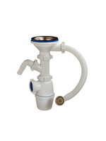 А-5012 Сифон бутылоч.ОРИО 3 1/2" х 40, для ГРАНИТНОЙ мойки, с одним отводом