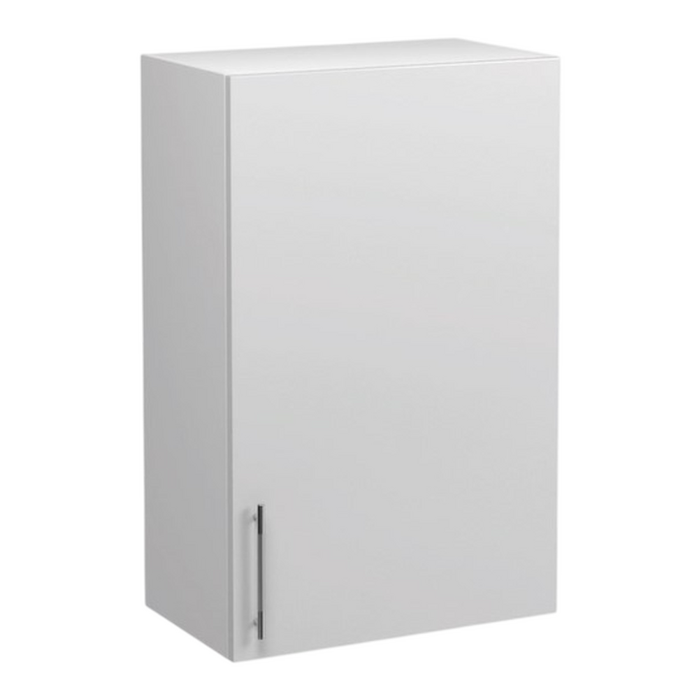 Шкаф для посуды 40 Белый металлик фасад МДФ SANTREK HOME