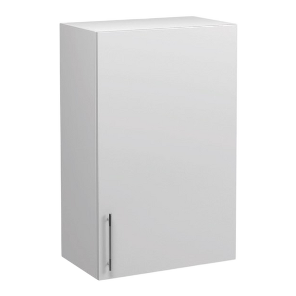 Шкаф для посуды 40 Белый металлик фасад МДФ SANTREK HOME
