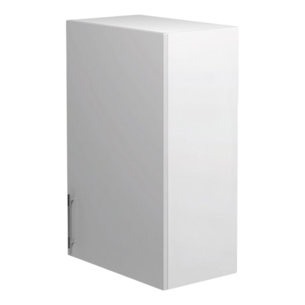 Шкаф для посуды 40 Белый металлик фасад МДФ SANTREK HOME