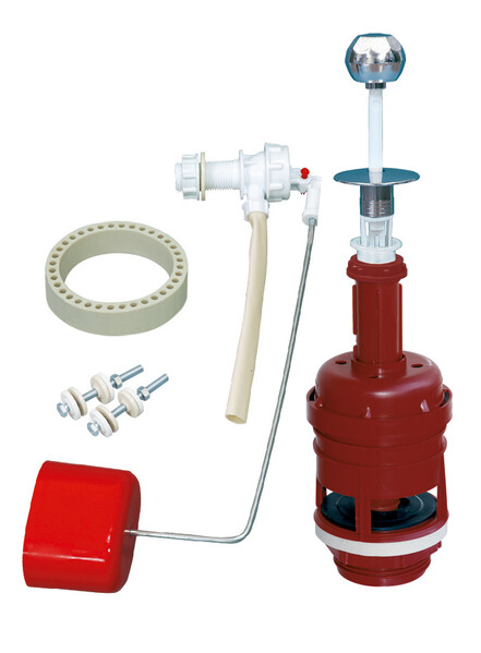 Арматура РБМ АС- 2.1М боковая подводка, Шток металлизированный, мембранный клапан