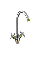 49118-6 Смеситель Кухня FRUD 1/2 м/к (зеленый) на гайке