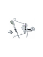 7025-713 Смеситель Ванна "ВАРИОН" Медицинский с керамич. переключателем короткий излив