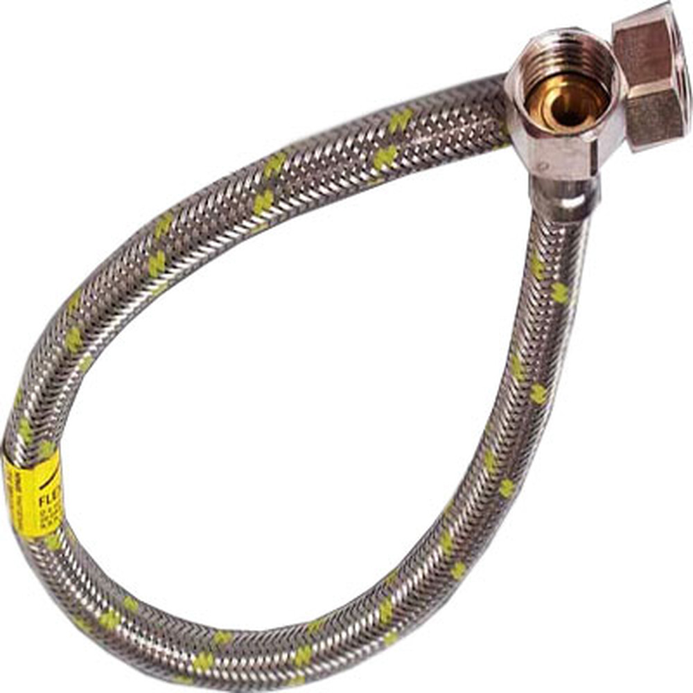 Подводка газовая в нерж. оплетке 30 см г/г