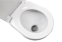 Сидение для унитаза "Лира", "Валдай", "Рио" БЕЛОЕ г.Киров (70)