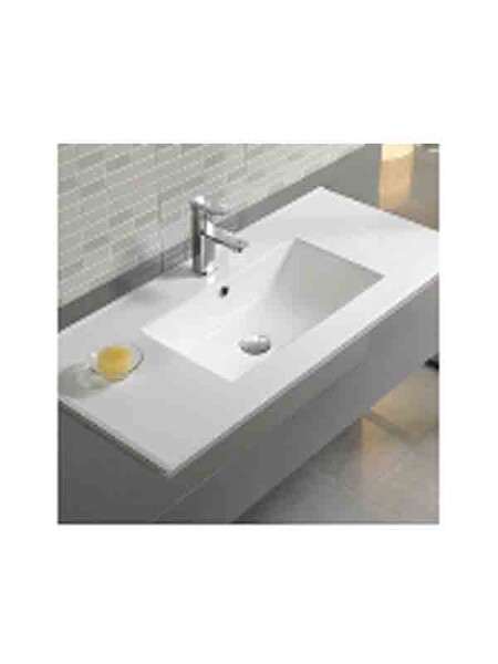 800-9120Е (Е120) Умывальник-столешница для ванной врезная 1205х463х175 хMELANA