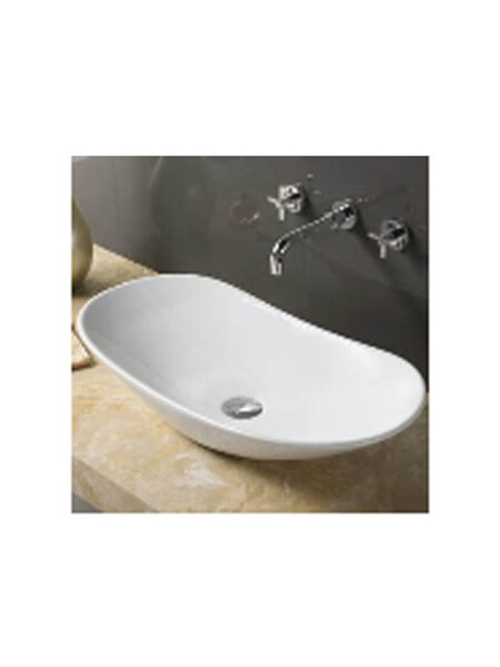 800-7811A/320354 Фигурный умывальник накладной лодочка 615х360х155 MELANA