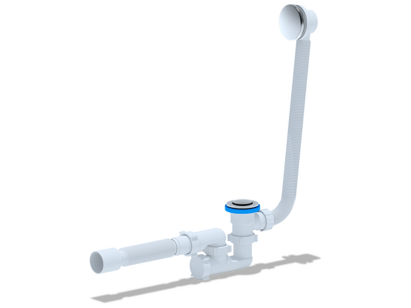 EСS255 Сифон АНИ Пласт д/в клик-клак, рег с вып и перел г/т 375*40*50 (сетка)