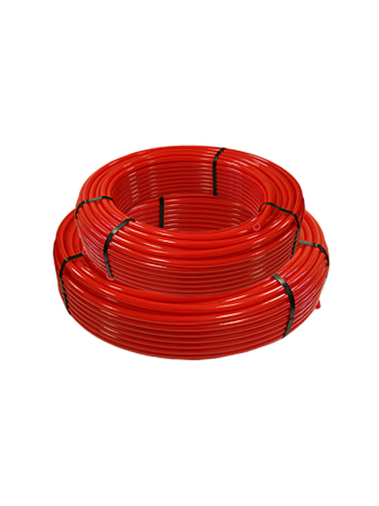 Труба из ПЭ повышенной термостойкости PE-RT RTP d16х2.0мм (для теплых полов) (бухта 100м) КРАСНАЯ