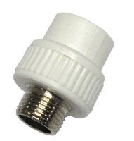 Муфта комб. штуцер 25х1/2" PP-R KALDE