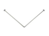 Карниз д/ванной  хром "Г-образный" 90х90 см (СТК/SANTREK HOME  2290S)