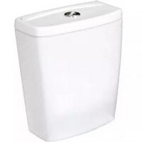 Бачок для унитаза Rosa "Рио", "Соло" БЕЛЫЙ с арматурой г.Киров (меж.ос. 150 мм)