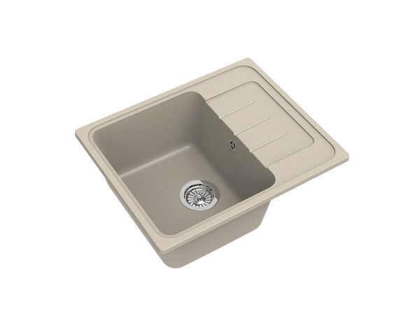 Мойка EWIGSTEIN Elegant 45F 580*480 чаша +крыло (темно-бежевый)