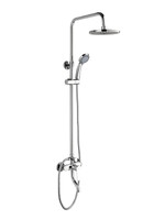 82402 Штанга со смесителем LOFFREY и тропическим душем *