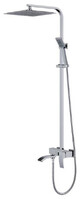 G2407 Душевая система GAPPO с верхним душем и ручной лейкой (хром)