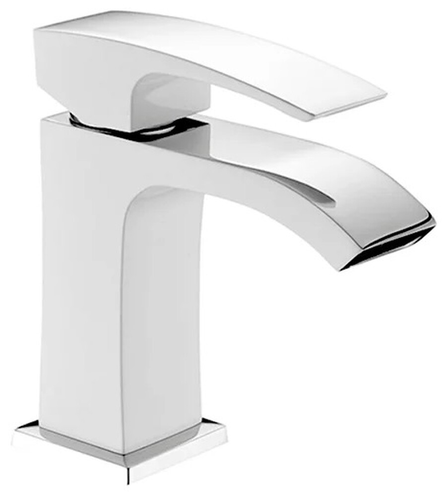 G1007-8 Смеситель Тюльпан GAPPO шар. d-35 (белый/хром)