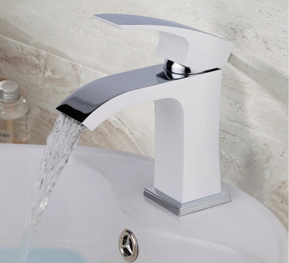 G1007-8 Смеситель Тюльпан GAPPO шар. d-35 (белый/хром)