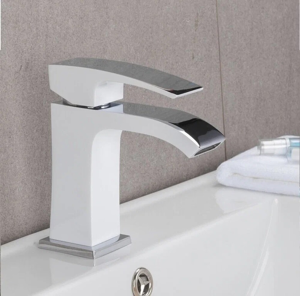 G1007-8 Смеситель Тюльпан GAPPO шар. d-35 (белый/хром)