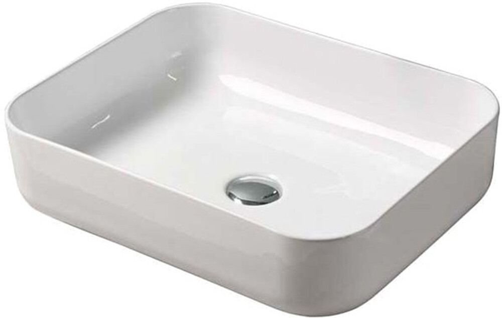 800-78109 Фигурный умывальник накладной MELANA 