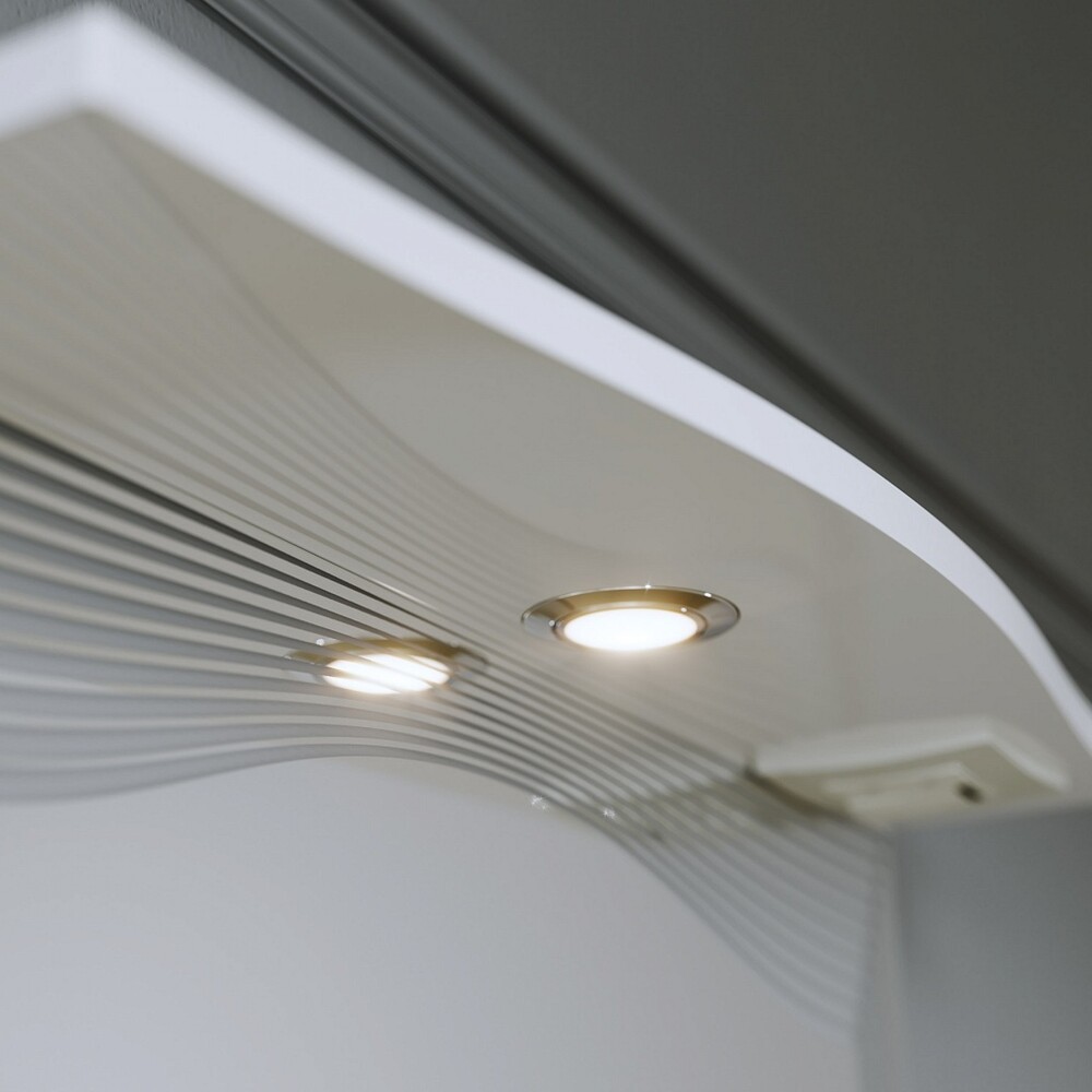 Зеркало с полкой "MONACO 60-01" Белый Alavann