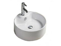 800-7026 (A003) Фигурный умывальник накладной 465х465х160 MELANA