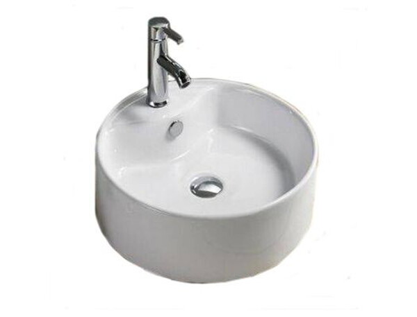 800-7026 (A003) Фигурный умывальник накладной 465х465х160 MELANA