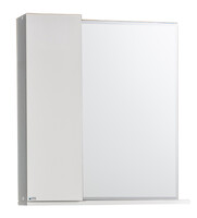 Зеркало-шкаф SANTREK HOME "Лайн-60" (Белый) 600х670х150